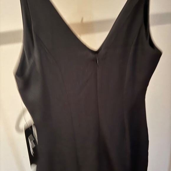 Lulus Black Rhinestone Fringe Hem Dress – Size S - Picture 3 of 3